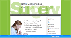 Desktop Screenshot of northmeolsmedicalcentre.co.uk